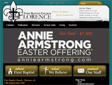 Tablet Screenshot of fbcflorence.com